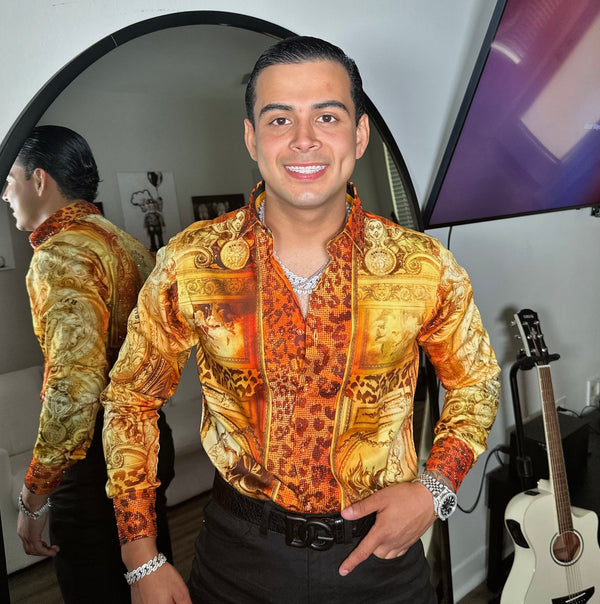 Copa De Oros Rhinestone Shirt