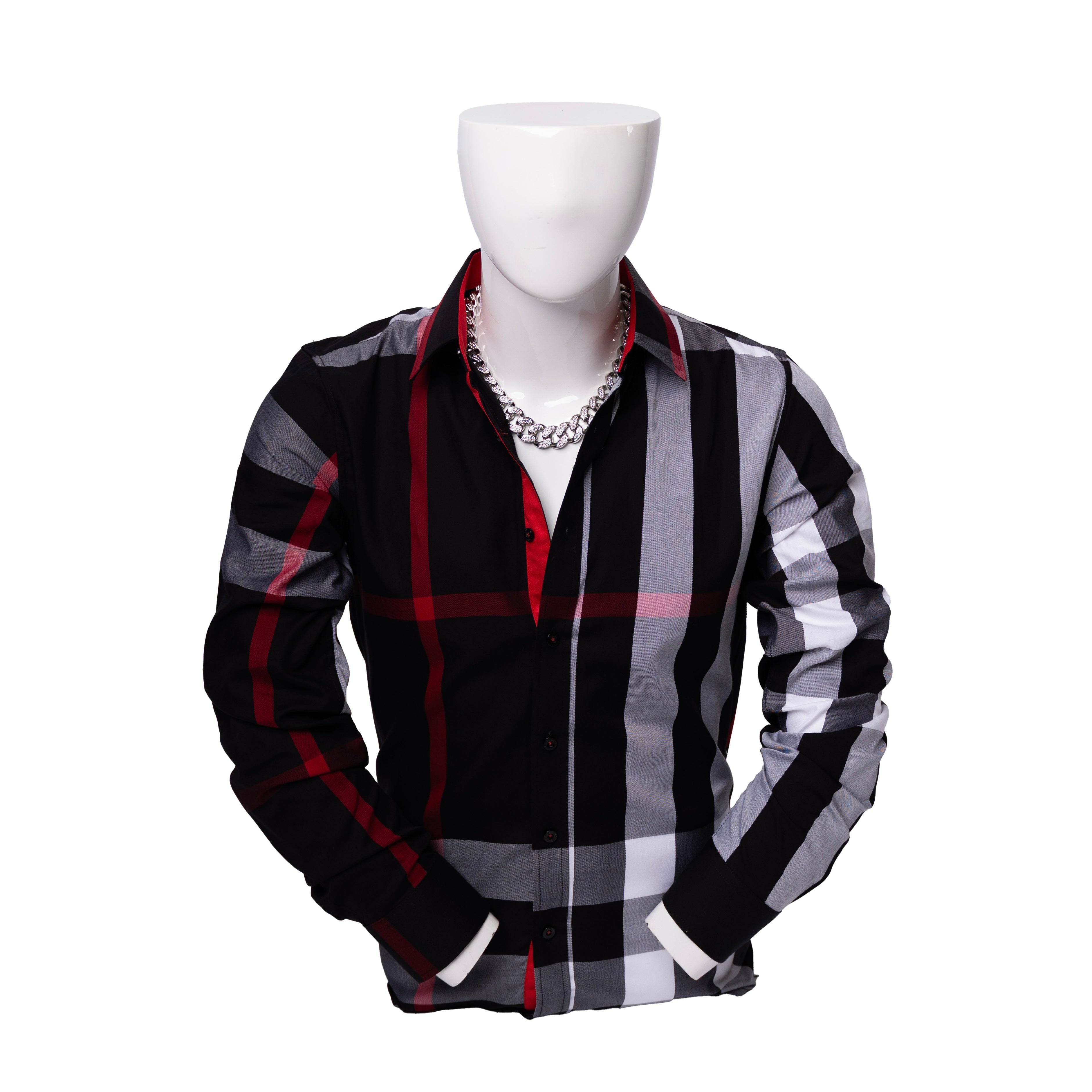 Baldo Shirt Long sleeve Black