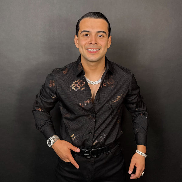 Rombo Shirt Black