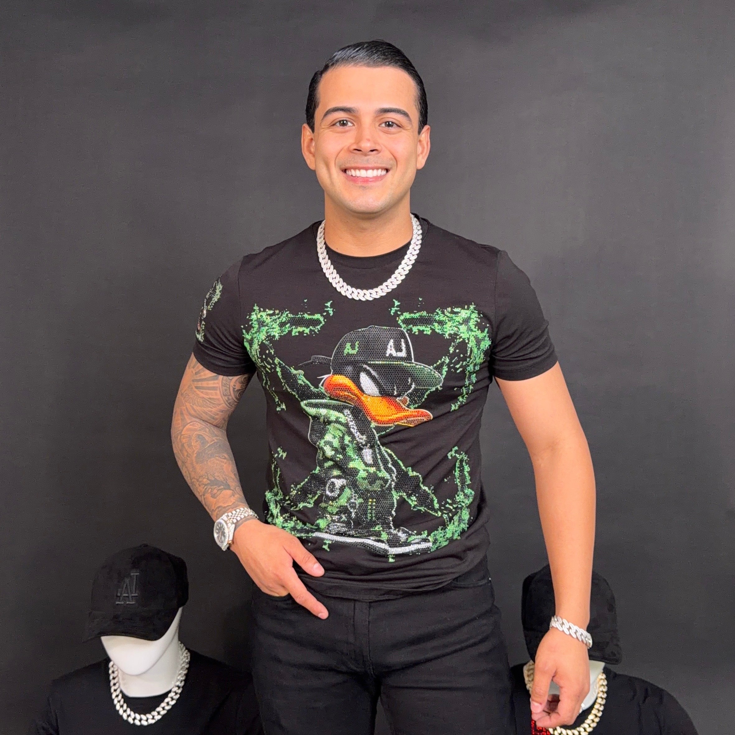 Lucky Rhinestone tee