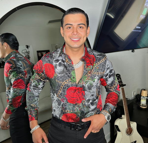 El Taquicardio Rhinestone Shirt