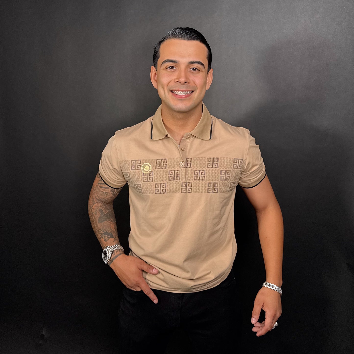 Carmelo Polo beige