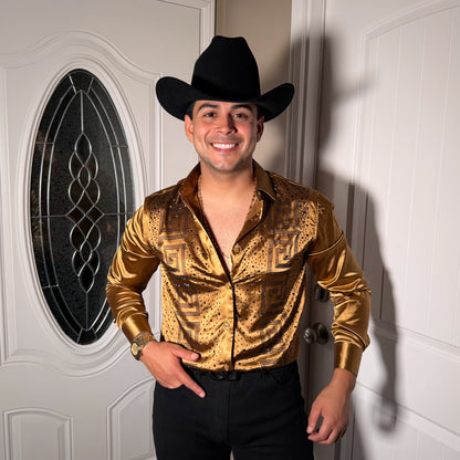 Braulio Rhinestone Shirt