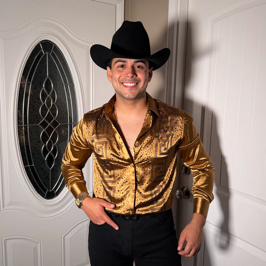 Braulio Rhinestone Shirt