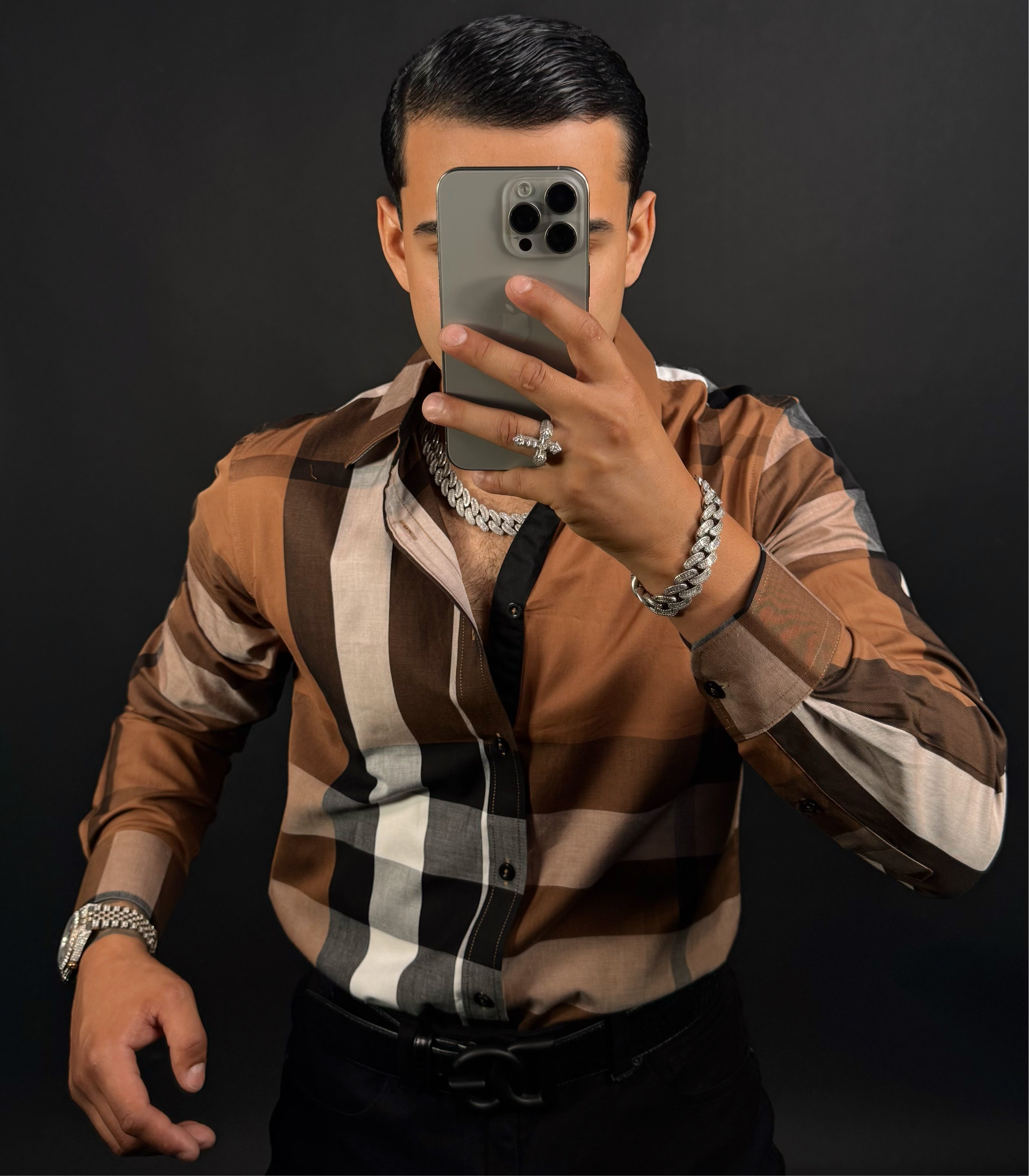 Baldo Shirt Long Sleeve Coffe