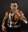 Baldo Shirt Long Sleeve Coffe