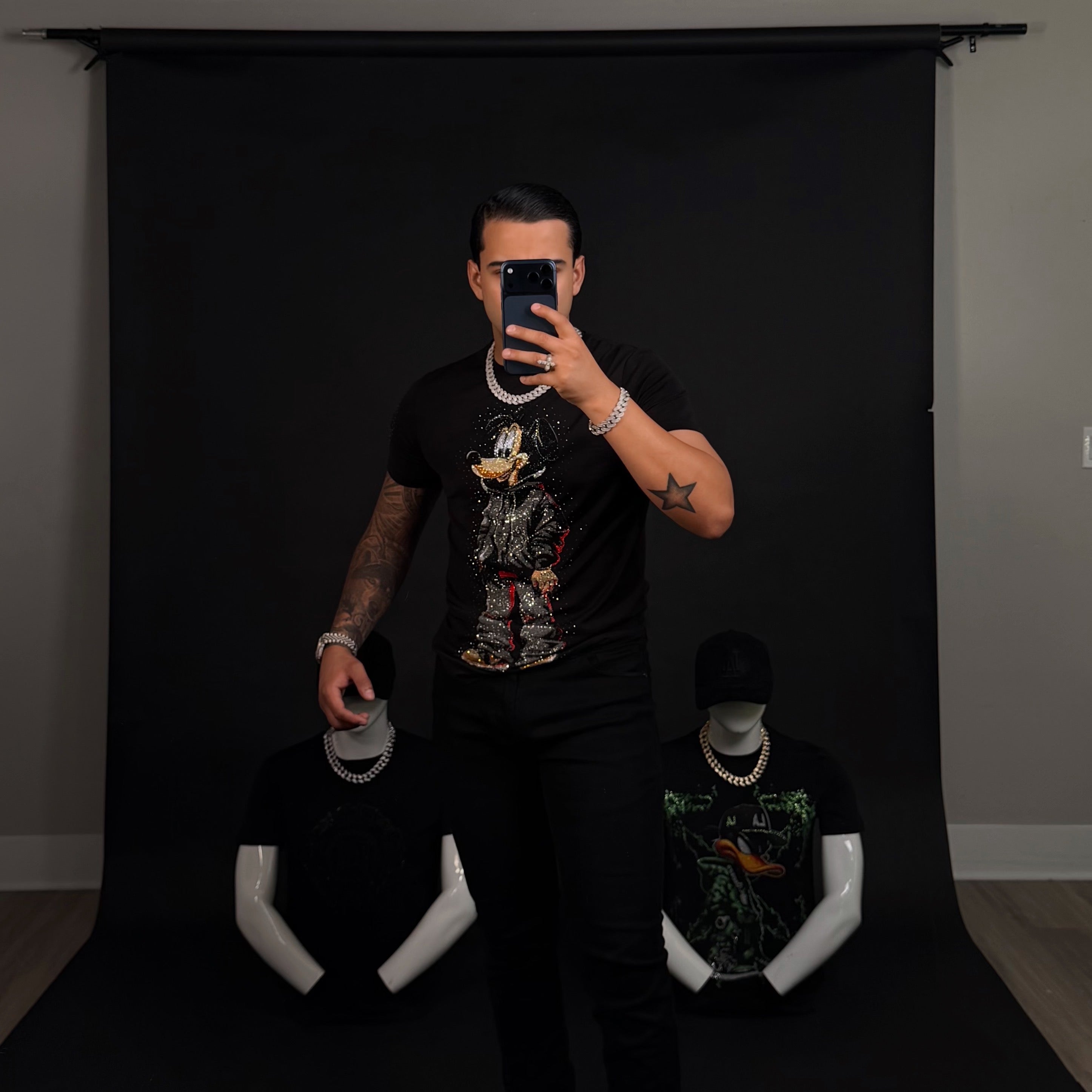 Yatelaguffy Rhinestone te