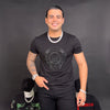 Rude Rhinestone tee Black
