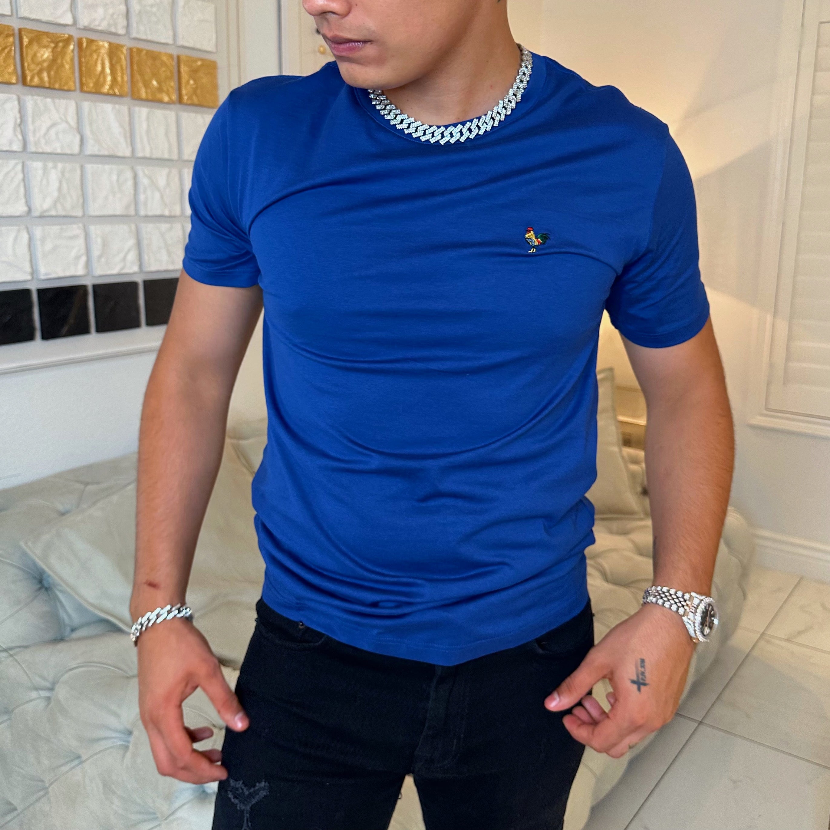 Gallito tee-Royal blue